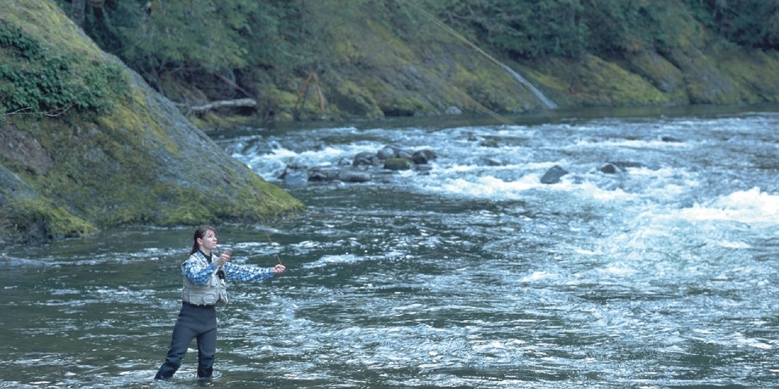 Pesca trucha zona libre sin muerte de Puerto
